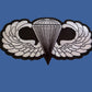 MILITARY ARMY AIRBORNE JUMP WINGS PATCH EMBROIDERED LARGE BACK PATCH 5.75" X 3"