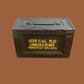U.S MILITARY WWII 50 CAL AMMO CAN SIDE LOADER AMMUNITION CAN ARMY MARINE CORPS
