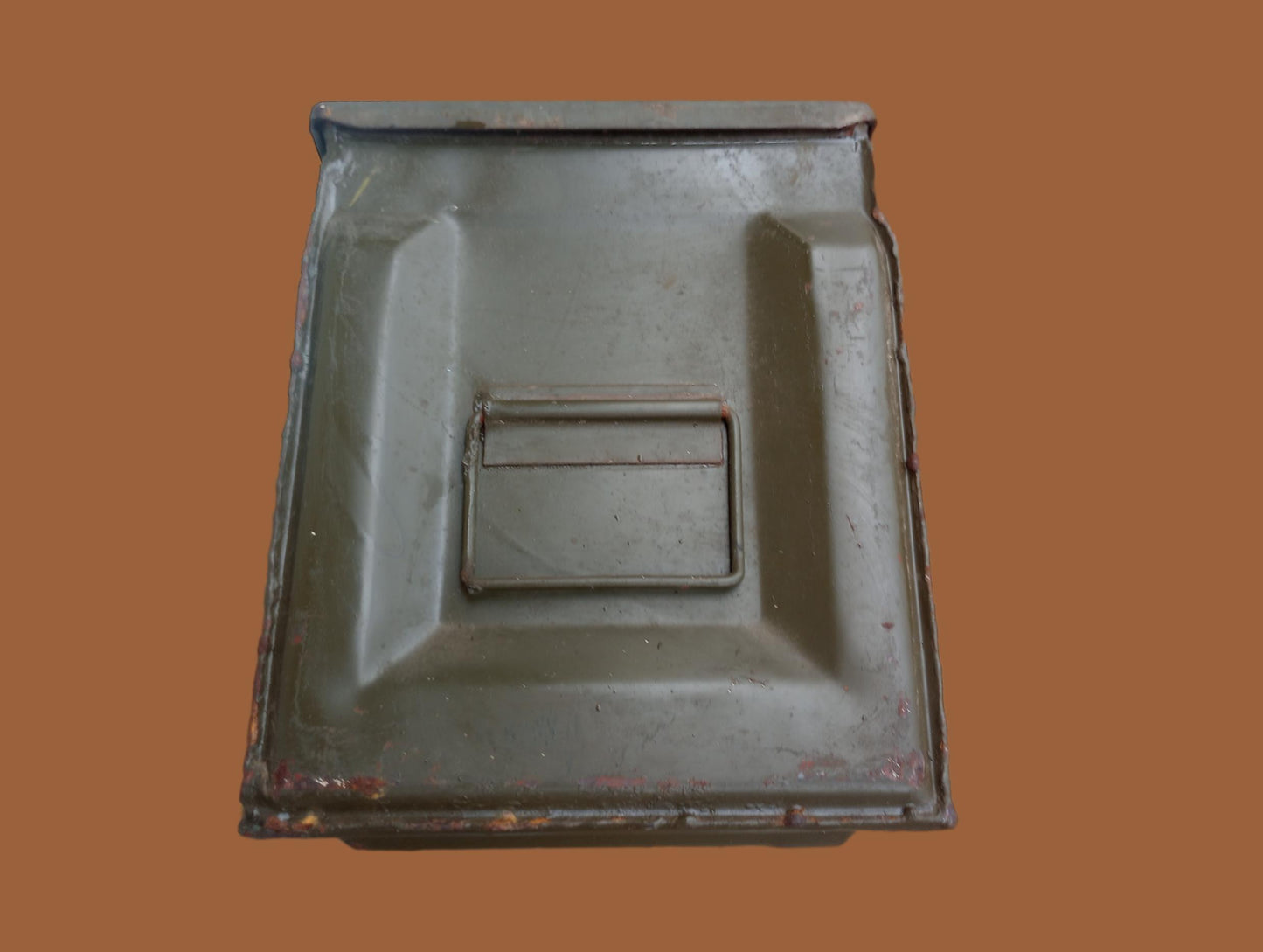 U.S MILITARY WWII 50 CAL AMMO CAN SIDE LOADER AMMUNITION CAN ARMY MARINE CORPS