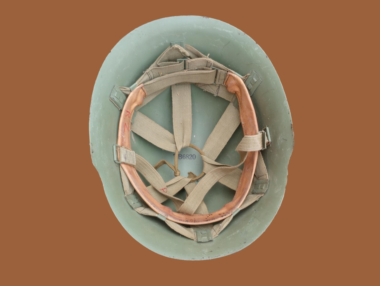 YUGOSLAVIAN COMBAT HELMET JNA YPA M59/85 YUGOSLAV PEOPLES ARMY RED STAR