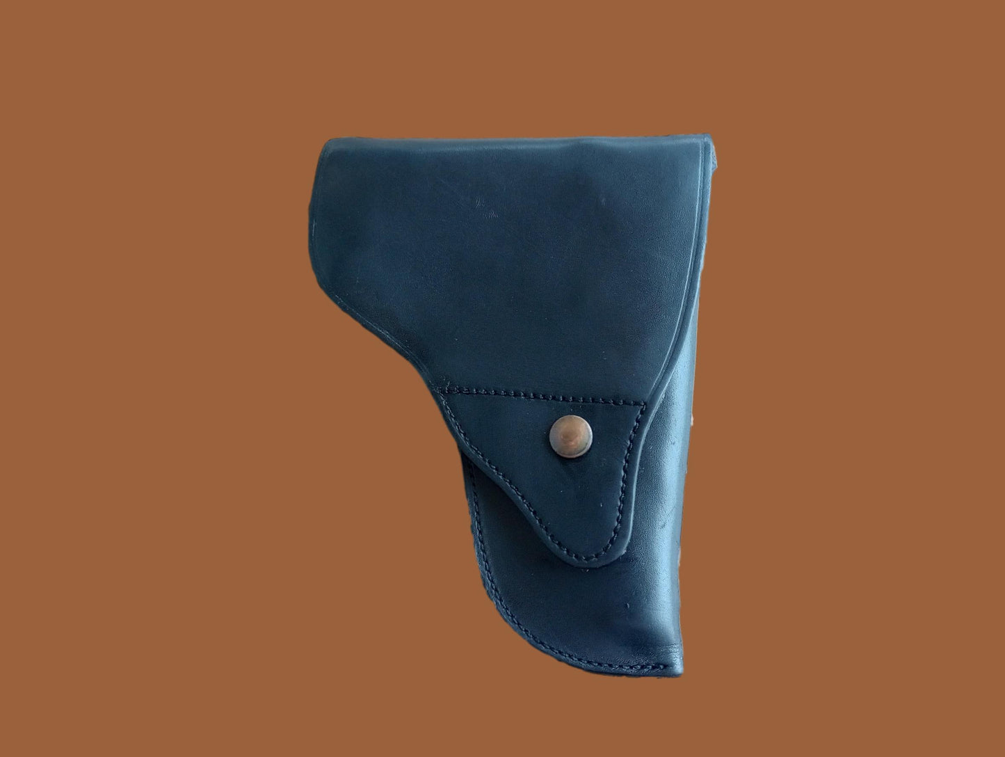 FRENCH MILITARY LEATHER HOLSTER SMALL FRAME AUTOMATIC ARMY SURPLUS