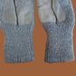 SWISS MILITARY WOOL MITTENS ARMY COLD WEATHER LEATHER PALMS SURPLUS