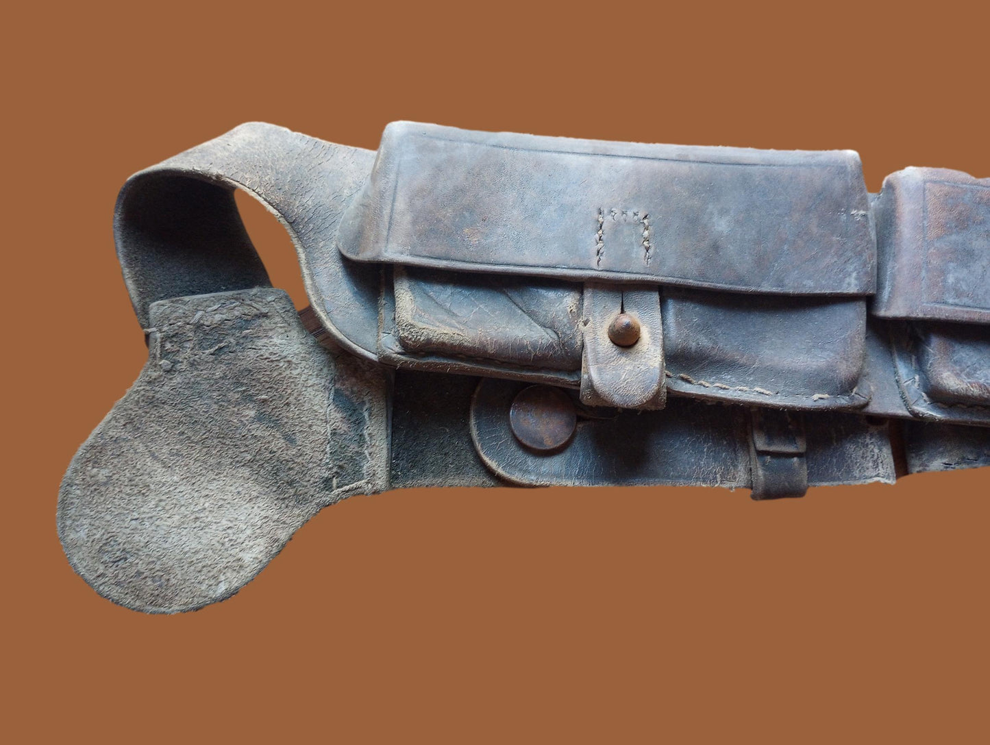 WWI WWII ITALIAN CAVALRY CARCANO BANDOLEER AMMO BANDOLIER M-1891 BODEO BERETTA