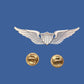 U.S MILITARY ARMY AVIATOR WINGS VINTAGE INSIGNIA BADGE PIN