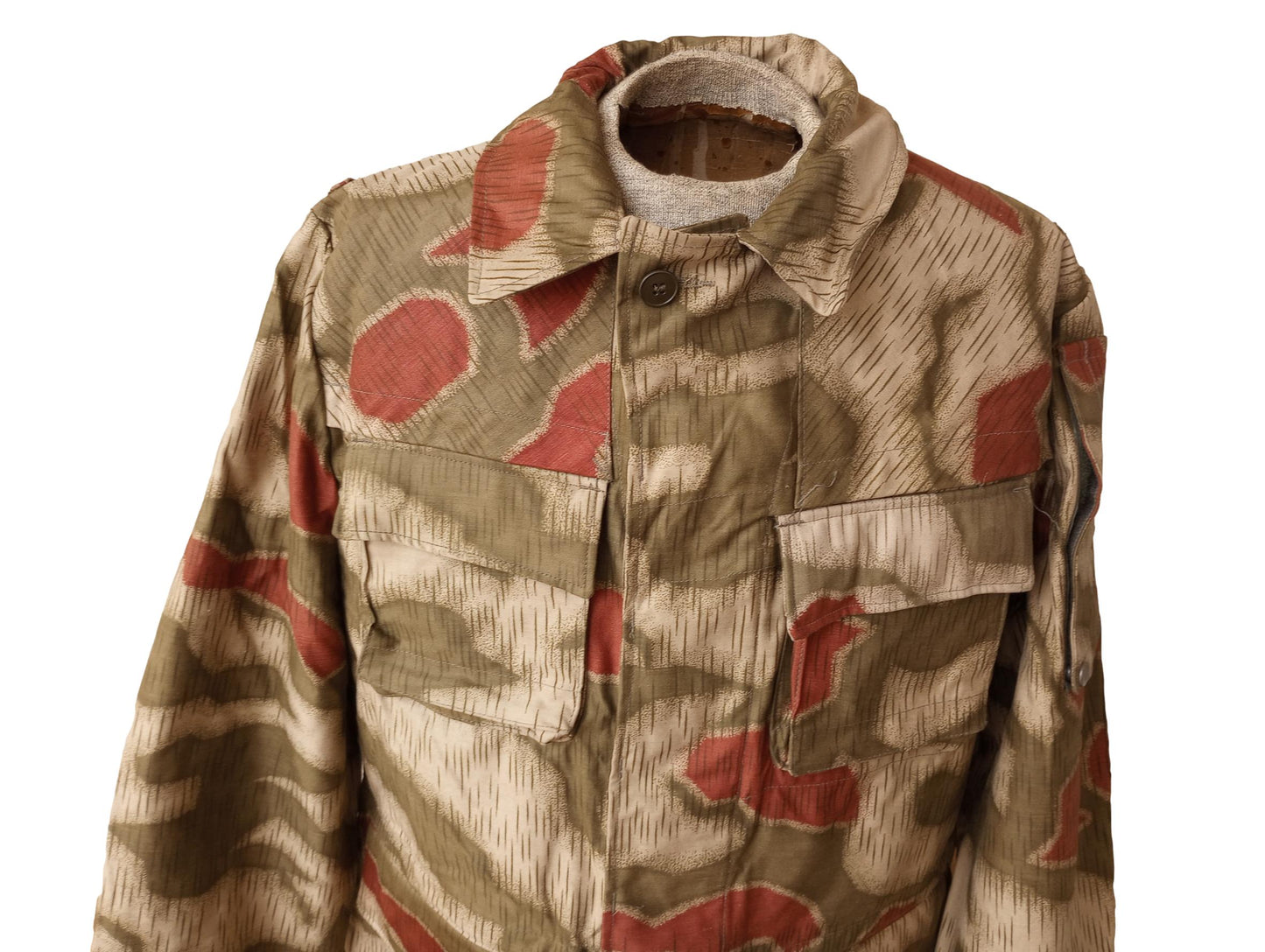 WEST GERMAN BGS SPLINTER CAMOUFLAGE BORDER GUARD JACKET GENUINE VINTAGE 1971