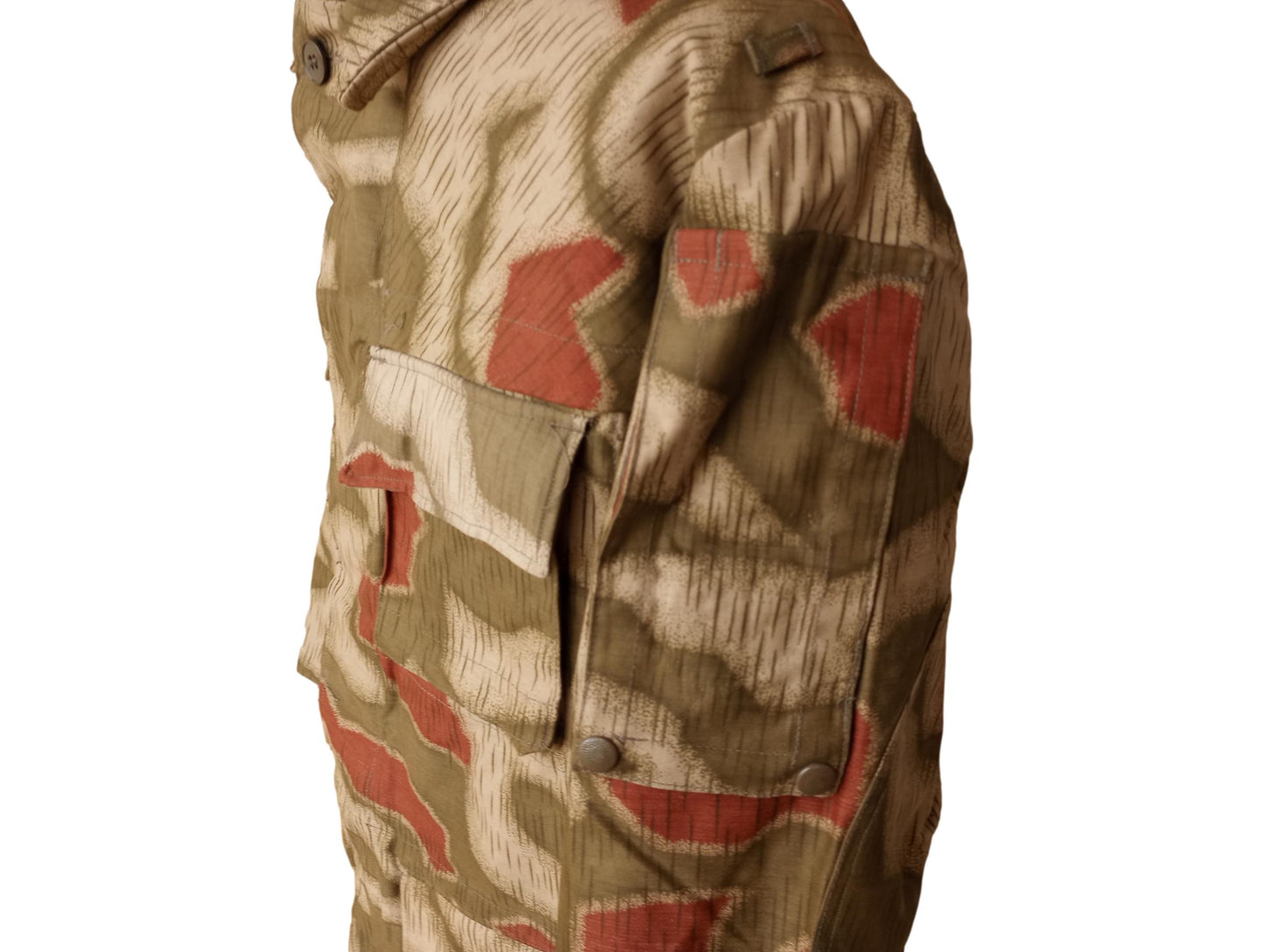 WEST GERMAN BGS SPLINTER CAMOUFLAGE BORDER GUARD JACKET GENUINE VINTAGE 1971