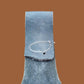 WWII ITALIAN MILITARY MODEL 1891 LEATHER BAYONET BELT FROG ORIGINAL VINTAGE