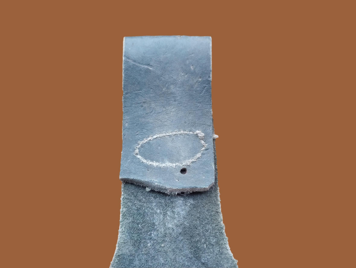 WWII ITALIAN MILITARY MODEL 1891 LEATHER BAYONET BELT FROG ORIGINAL VINTAGE