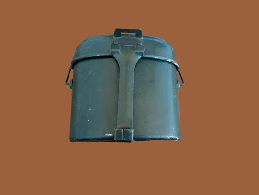 ORIGINAL ROMANIAN MILITARY 2 PIECE MILITARY MESS KIT CAMPING SURVIVAL MESS KITS