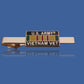 U.S MILITARY ARMY VIETNAM VETERAN TIE BAR OR TIE TAC CLIP ON TYPE