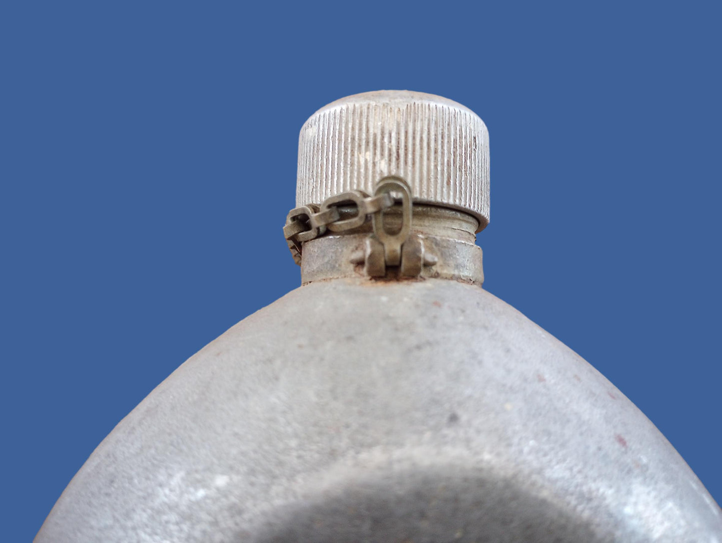 Vintage Military Canteen With Shoulder Strap And Cover Original Surplus