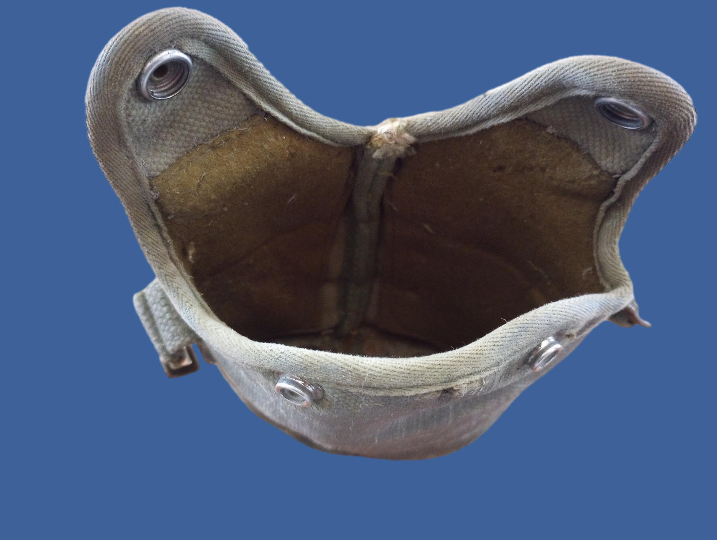 Vintage Military Canteen With Shoulder Strap And Cover Original Surplus