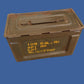 U.S MILITARY WWII 50 CAL AMMO CAN SIDE LOADER AMMUNITION CAN ARMY MARINE CORPS