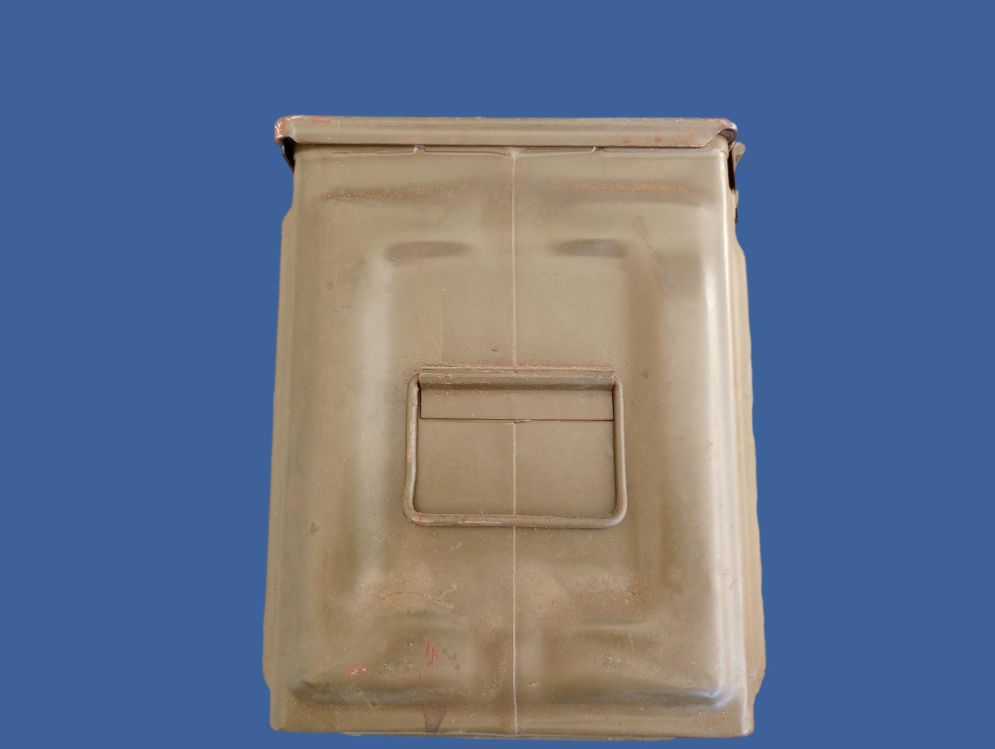U.S MILITARY WWII 50 CAL AMMO CAN SIDE LOADER AMMUNITION CAN ARMY MARINE CORPS