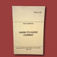 U.S ARMY HAND TO HAND COMBAT BOOK FIGHTING TECHNIQUES HANDBOOK GUIDE