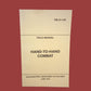 U.S ARMY HAND TO HAND COMBAT BOOK FIGHTING TECHNIQUES HANDBOOK GUIDE