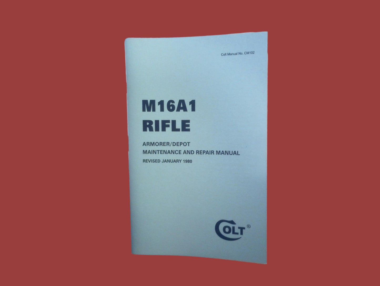 COLT M16A1 RIFLE MANUAL MAINTENANCE & REPAIR TROUBLE SHOOTING ILLUSTRATED BOOK