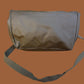 SWISS MILITARY ARMY SHOULDER BAG WITH STRAP WATER RESISTANT RUBBERIZED MATERIAL
