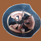 WWII ORIGINAL SWISS HELMET M-18/40 STEEL COMBAT HELMET LEATHER LINER
