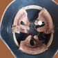 WWII ORIGINAL SWISS HELMET M-18/40 STEEL COMBAT HELMET LEATHER LINER