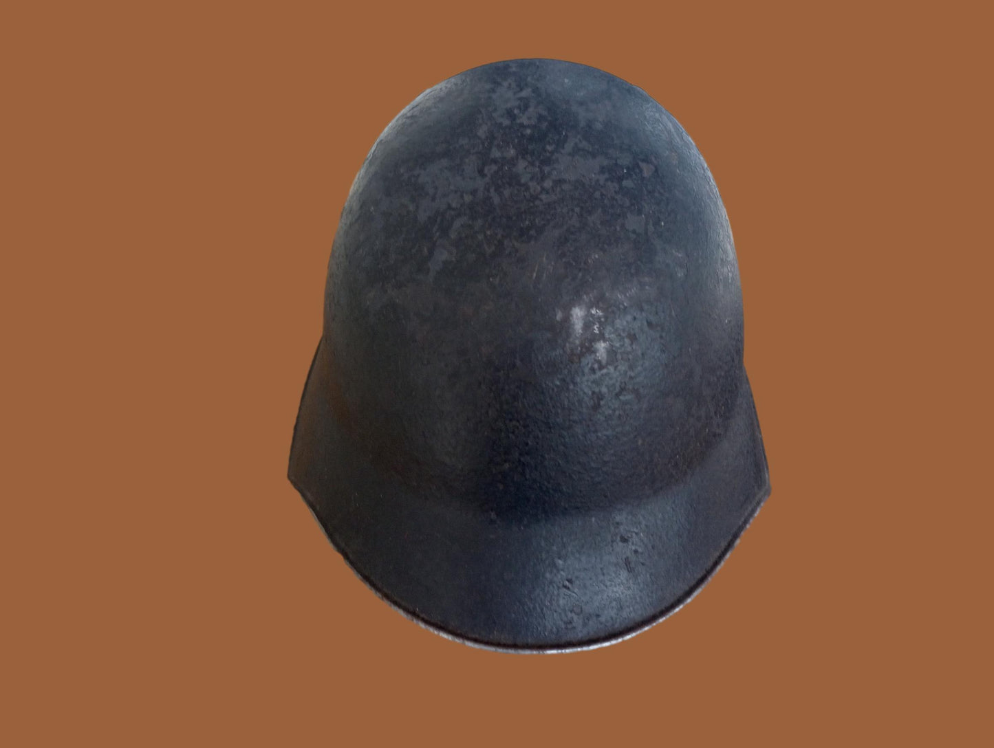 WWII ORIGINAL SWISS HELMET M-18/40 STEEL COMBAT HELMET LEATHER LINER