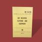 U.S ARMY SOLDIER'S HANDBOOK HOT WEATHER CLOTHING & EQUIPMENT TM 10-276