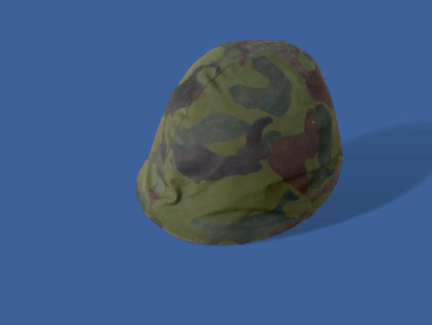 CHINESE GK-80A COMBAT HELMET WITH CAMO COVER ORIGINAL SURPLUS