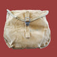 WWII U.S MILITARY MESS KIT WITH MEAT CAN POUCH 1945 KHAKI M-1928 GENUINE SET