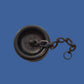 WWII U.S MILITARY CANTEEN BAKELITE CAP SCREW LID WITH CHAIN & CORK ALL ORIGINAL