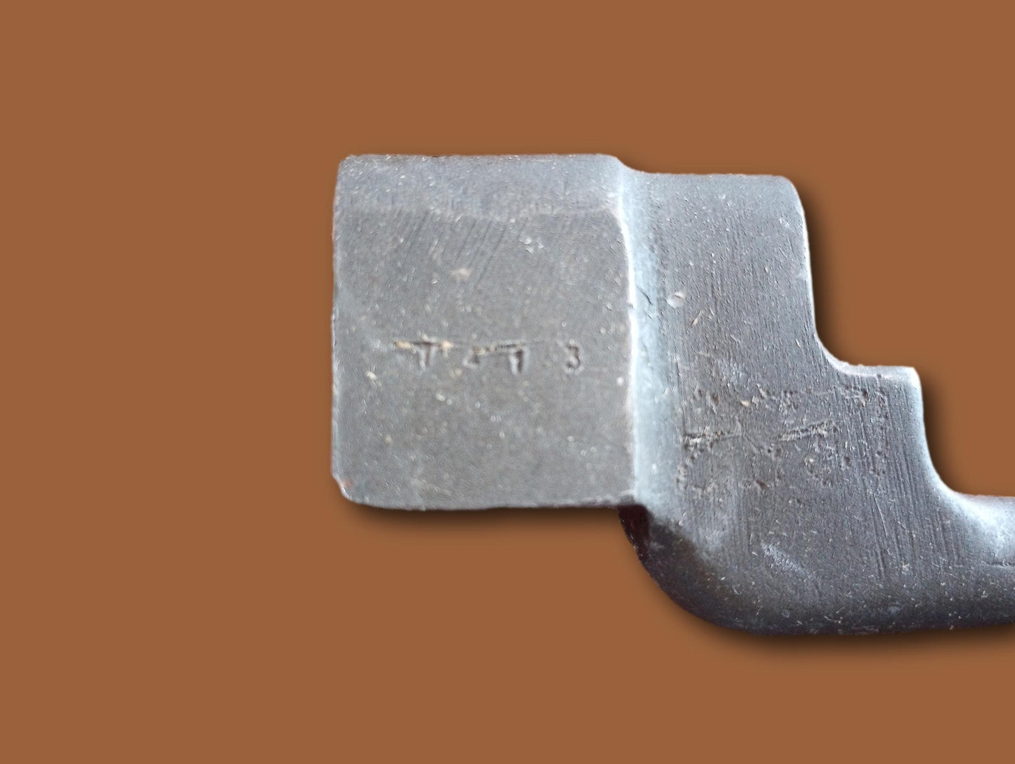 BRITISH WWII No 4 MKII ENFIELD SPIKE BAYONET SCABBARD & FROG