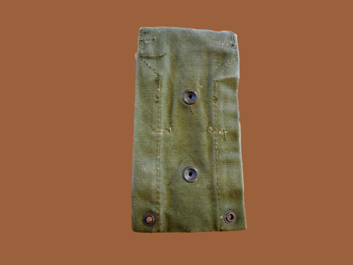 U.S MILITARY  AMMO MAGAZINE CLIP POUCH 20 RD 308 CAL MAG VIETNAM ERA