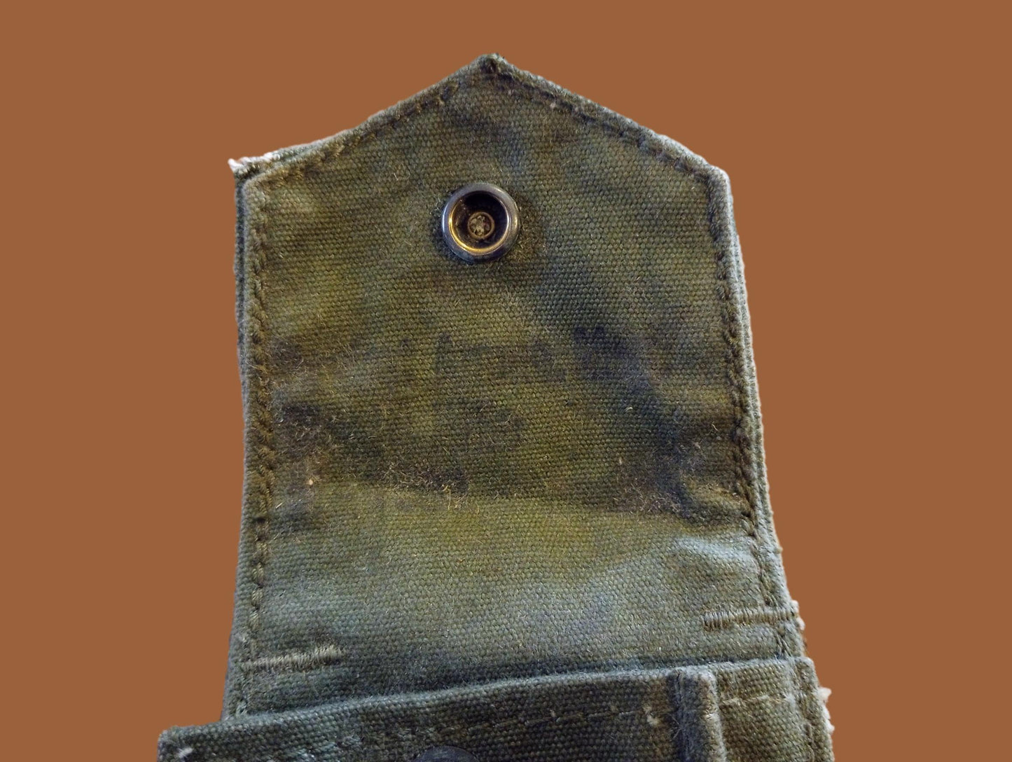 U.S MILITARY  AMMO MAGAZINE CLIP POUCH 20 RD 308 CAL MAG VIETNAM ERA