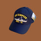 USS SAMPSON DDG-10 U.S NAVY SHIP HAT OFFICIAL MILITARY BALL CAP U.S.A MADE