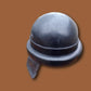 WWII OR POST WAR M-35 ITALIAN MILITARY LEATHER TANKERS HELMET ORIGINAL 1964