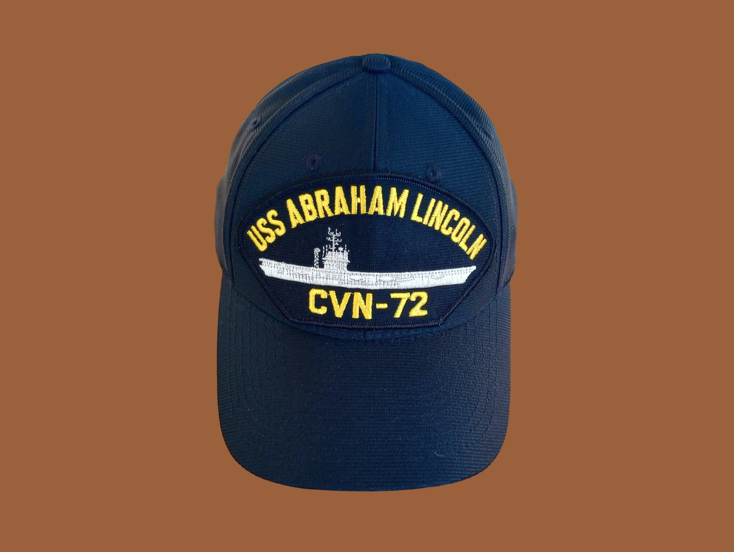 USS ABRAHAM LINCOLN CVN -72 U.S NAVY SHIP HAT OFFICIAL U.S MILITARY BALL CAP USA