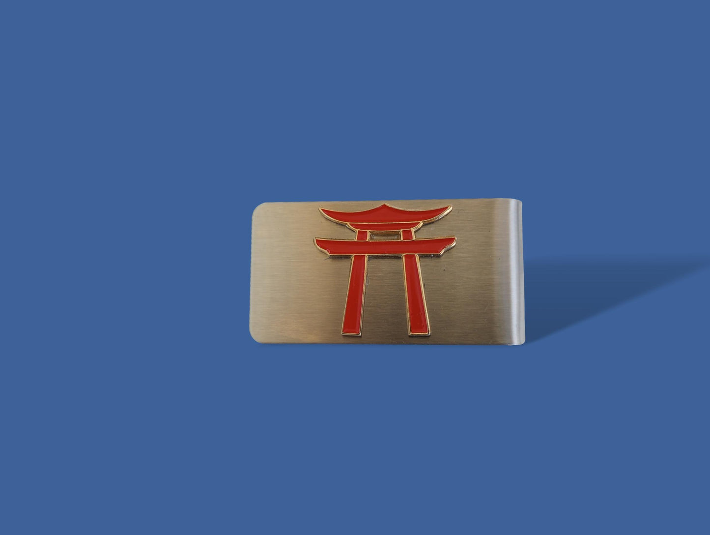 U.S MILITARY JAPANESE TORII MONEY CLIP ARMY NAVY MARINE CORPS AIR FORCE