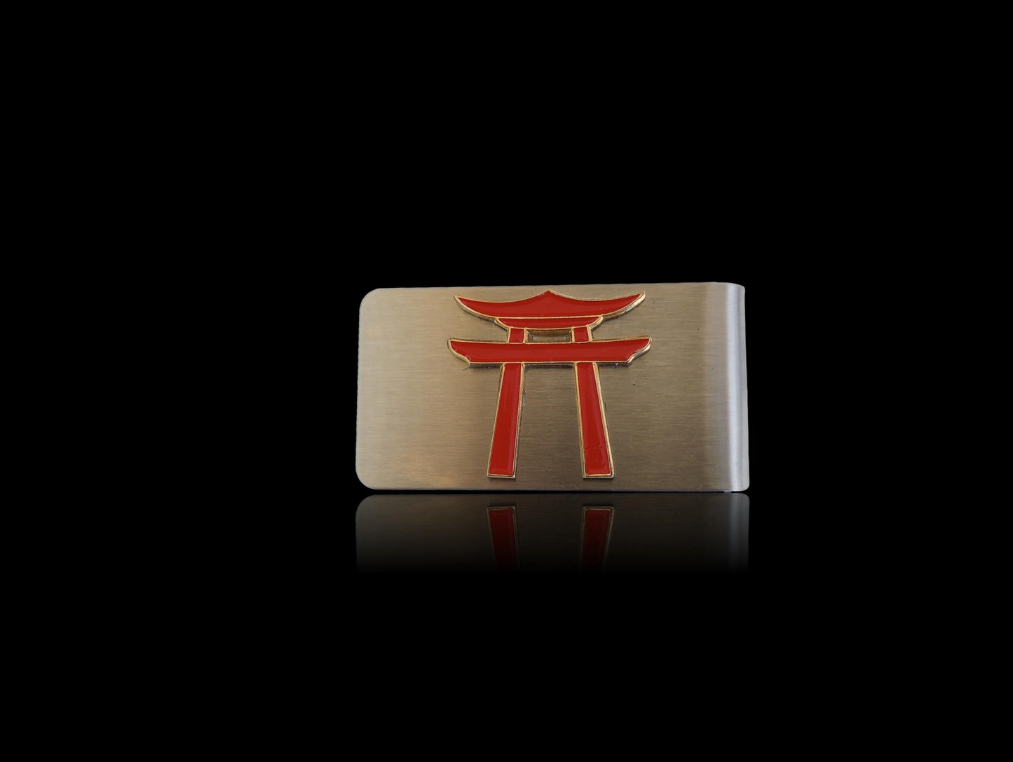 U.S MILITARY JAPANESE TORII MONEY CLIP ARMY NAVY MARINE CORPS AIR FORCE