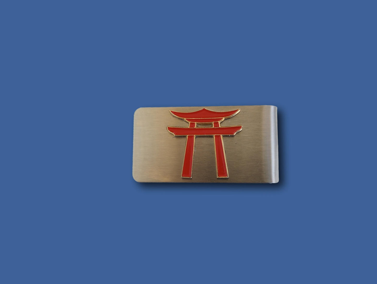 U.S MILITARY JAPANESE TORII MONEY CLIP ARMY NAVY MARINE CORPS AIR FORCE