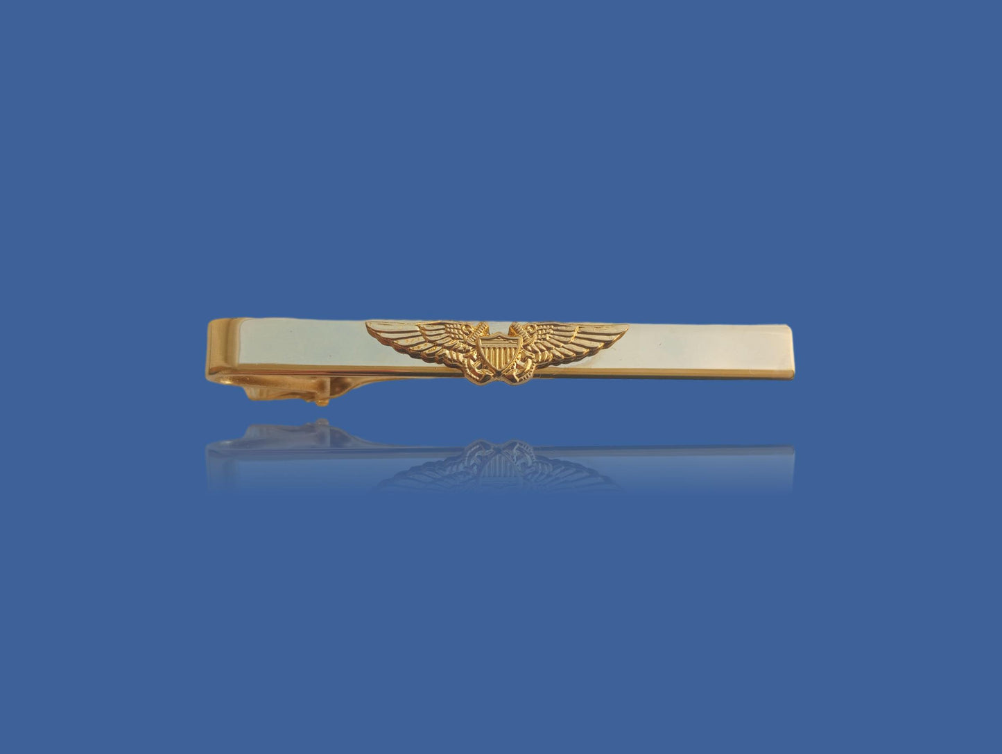 U.S MILITARY NAVY FLIGHT OFFICER TIE BAR OR TIE TAC CLIP ON TYPE U.S MADE