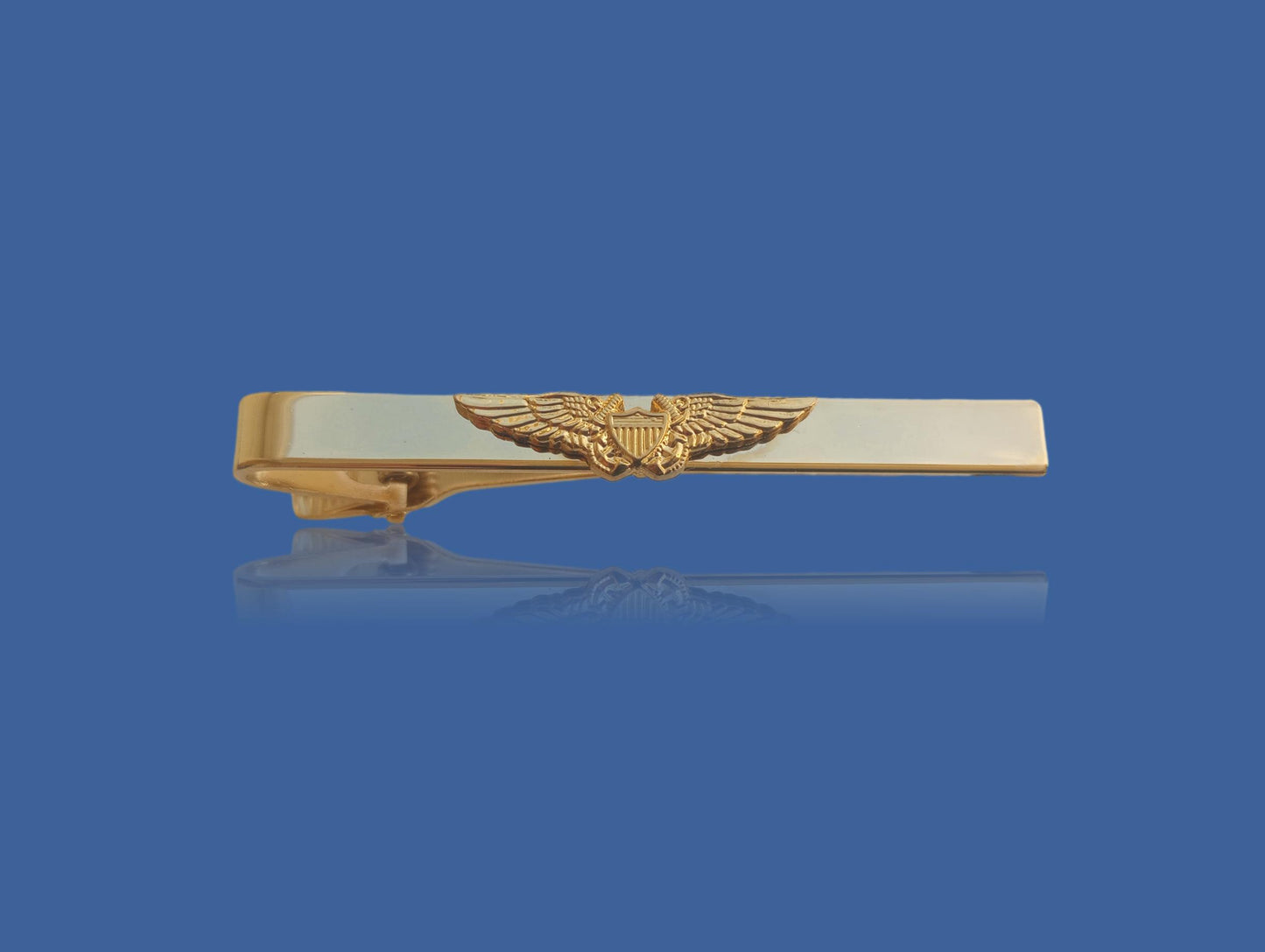 U.S MILITARY NAVY FLIGHT OFFICER TIE BAR OR TIE TAC CLIP ON TYPE U.S MADE