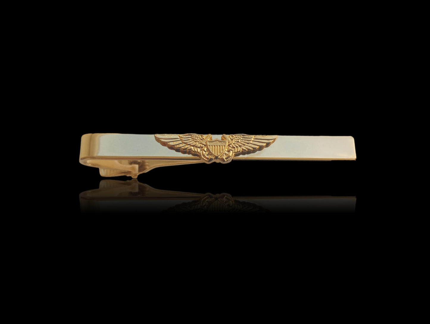 U.S MILITARY NAVY FLIGHT OFFICER TIE BAR OR TIE TAC CLIP ON TYPE U.S MADE
