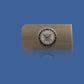 U.S MILITARY NAVY INSIGNIA LOGO STAINLESS STEEL MONEY CLIP USA MADE NEW IN BAGS