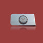 U.S MILITARY NAVY INSIGNIA LOGO STAINLESS STEEL MONEY CLIP USA MADE NEW IN BAGS