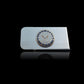 U.S MILITARY NAVY INSIGNIA LOGO STAINLESS STEEL MONEY CLIP USA MADE NEW IN BAGS