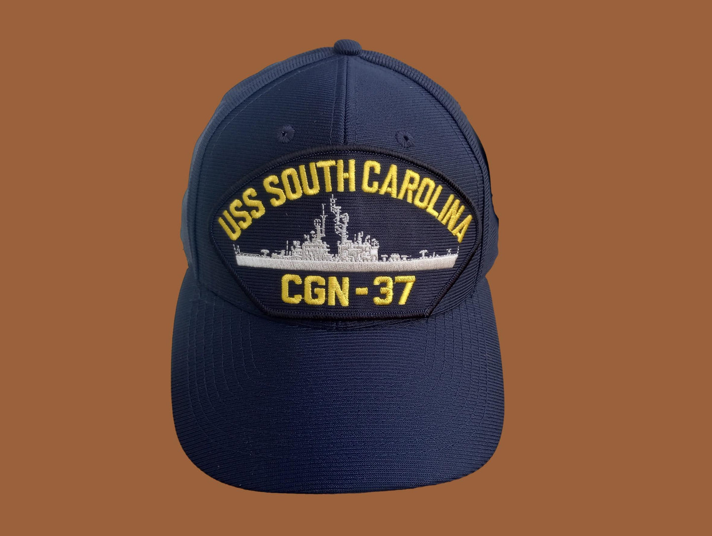 USS SOUTH CAROLINA CGN-37 U.S NAVY CRUISER SHIP HAT OFFICIAL MILITARY BALL CAP