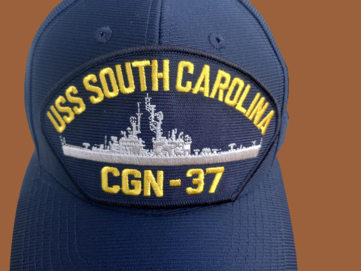 USS SOUTH CAROLINA CGN-37 U.S NAVY CRUISER SHIP HAT OFFICIAL MILITARY BALL CAP