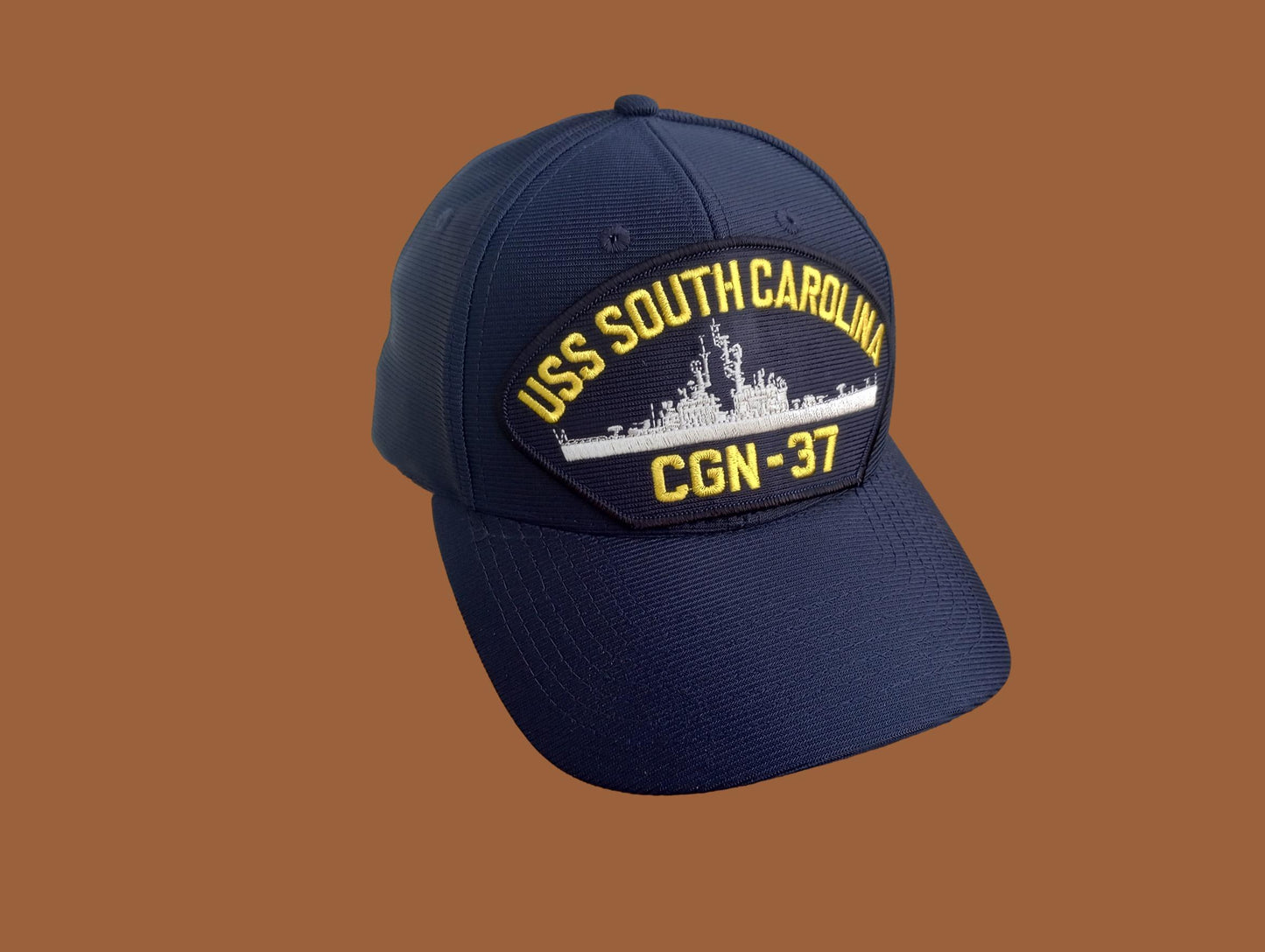 USS SOUTH CAROLINA CGN-37 U.S NAVY CRUISER SHIP HAT OFFICIAL MILITARY BALL CAP