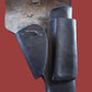 FRENCH MILITARY LEATHER HOLSTER M48/50 MAC MLE 9MM POST WWII SURPLUS
