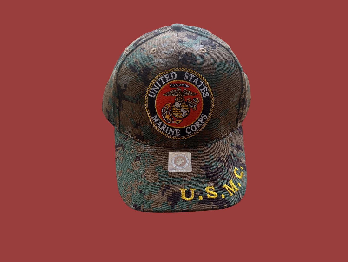 U.S Military Marine Corps EGA Embroidered USMC Licensed Baseball Hat Cap