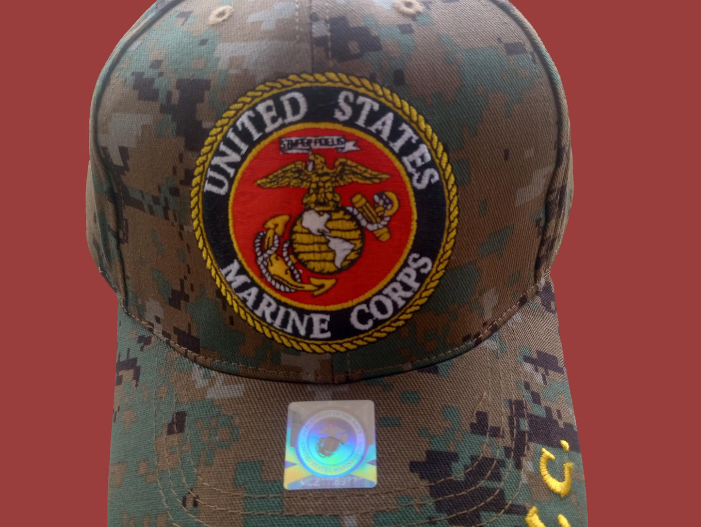 U.S Military Marine Corps EGA Embroidered USMC Licensed Baseball Hat Cap